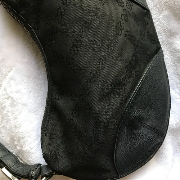 EXPRESS Black Hobo Satchel Purse - Picture 6 of 8